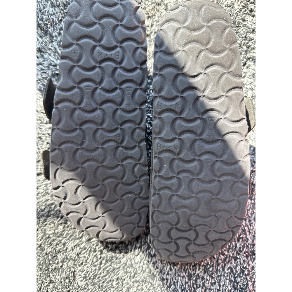 Birkenstock Arizona Black Suede Double Strap Sandals EU 39 | US Women's 8–8.5 | - Picture 7 of 8